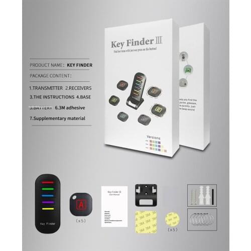 Anti-lost Device Alarm Bluetooth Remote GPS Tracker Smart Home Children Pet Wallet Key Finder Phone Box Location Query Finder