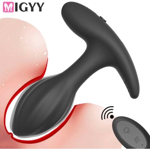 Vibrator Butt Plug for Men Prostate Massager Masturbators Woman Gay Dildo for Anal Plug Vibrators Devices Sex Shop Toys