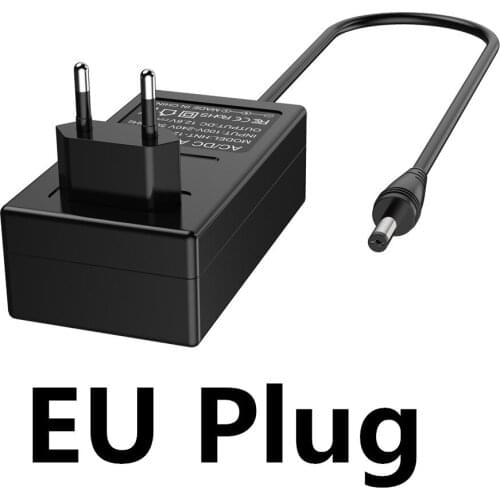 Lithium Battery Charger DC 5.5*2.1mm 18650 Polymer EU/ US plug Lithium Li-ion Battery Charger Power Adapter 8.4V/16.8V/21V 12.6V