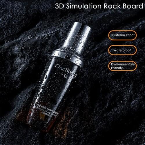 3D Simulation Rock Board Bump Texture Rock Photo Background Board For Creative Cosmetics Watch Scene Photography Shooting