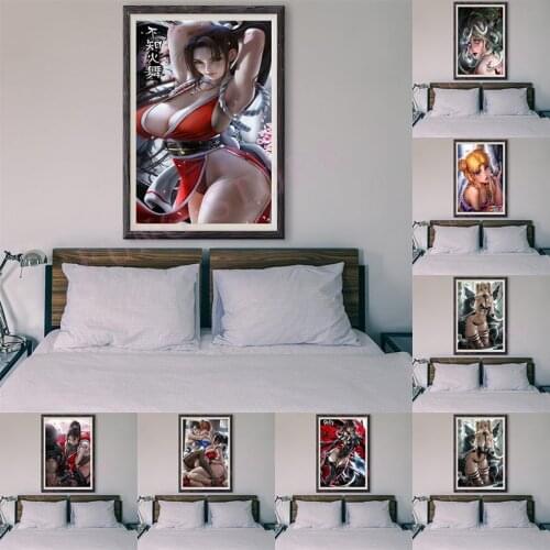 CH19 Anime Girl Cute Sexy Comic Marie Rose No Wings Makoto Custom Silk Poster Home Deco Wall Art Christmas Gift