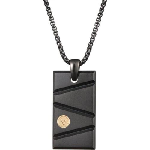 Trendy Fashion Jewelry Stainless Steel Man Jewelry Charm Men Pendant Necklace