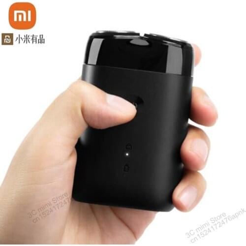 New original xiaomi mijia electric shaver rotating double head body cleaning charging mute mijia smart man razor smart home