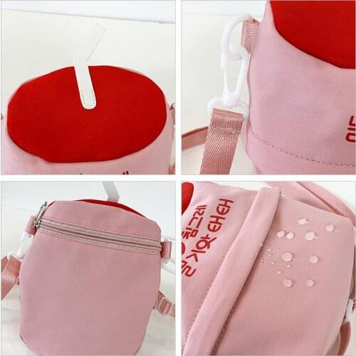 Department of creative cute cartoon funny personality fruit straw small shoulder bag girl cute small fresh student shoulder bag