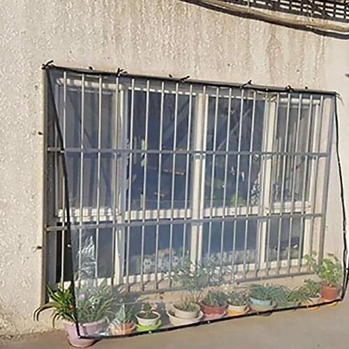 Plastic PE Film Transparent Rainproof Cloth Tarpaulin Garden Balcony Greenhouse Succulent Plant Keep Warm Waterproof Cloth