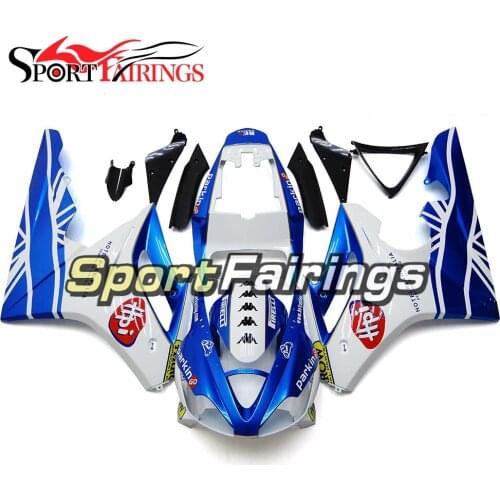 Complete Fairings For Triumph Daytona 675 06 07 08 2006 2007 2008 ABS Plastic Motorcycle Fairing Kit Bodywork Cowling White Blue