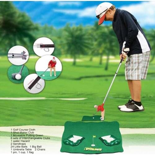 Mini Golf Professional Practice Set Golf Ball Sport Set Childrens Golf Club Practice Ball Outdoor Indoor Games Golf Training