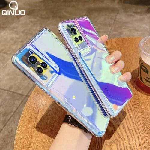Luxury Laser Gradient Clear Case For Huawei P20 P30 Lite P40 P50 Pro Honor 8X 9X 10X Lite X10 Max 20 30 Soft Silicone Back Cover