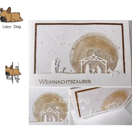 Christmas Border Metal Cutting Dies Scrapbooking Stencil DIY Decorative Craft Embossing Die Cuts Card Making New Dies For 2019