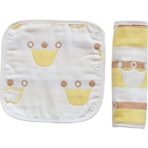 Six layer cotton cloth strap mountebank sackstrap fitting sucking strap hand towel