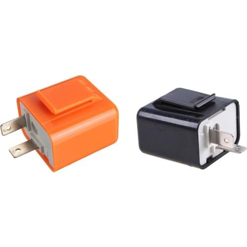 Turn Indicator Light LED Flasher Adjustable Frequency Motorcycle Motorbike Direction Light 12V Flash Relay