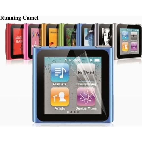 Running Camel 10 pcs/Lot HD Screen Protector Protective Guard Film For iPod Nano 6 6G 6th generation