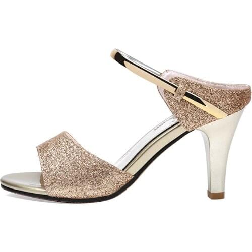 Fish Mouth WomenS Shoes, Flat Metal Buckle Sandals, Everyday Casual Shoes