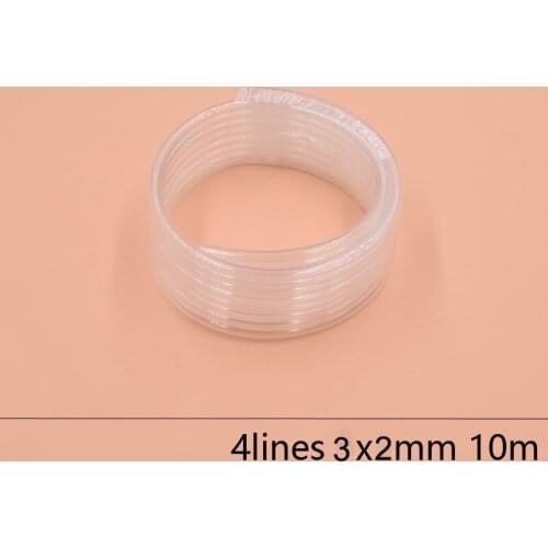 4 Lines printer ink tube 3X2MM for Epson DX4 DX7 ink hose 10M/lot Large ink supply ink system
