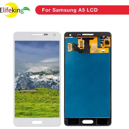 5PCS/Lot LCD Display Screen Replacement For Samsung Galaxy A5 2015 A500 A500H A500F A500M Touch Screen Assembly Free Shipping