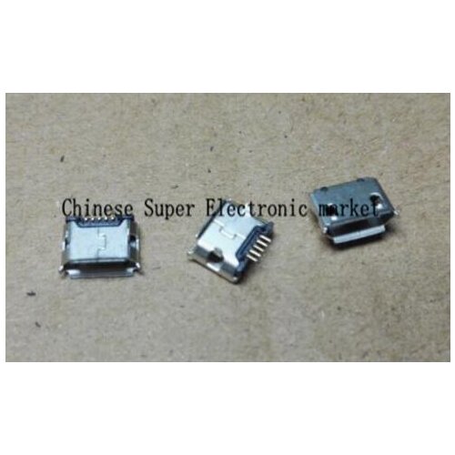 50PCS Micro USB 5P,5-pin Micro USB Jack,5Pins Micro USB Connector Tail Charging socket 5pin