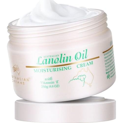 Australia GM Lanolin Oil Day VitaminE Moisturizing Nourishing Face Body Day Cream for Healthy Soft Hydrated Wrinkle Free Skin