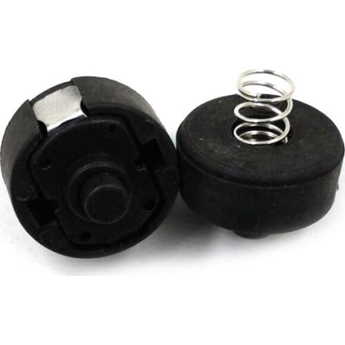 Flashlight Tail ON-OFF Black Switch 20.7x8.5mm Portable Lighting Accessories