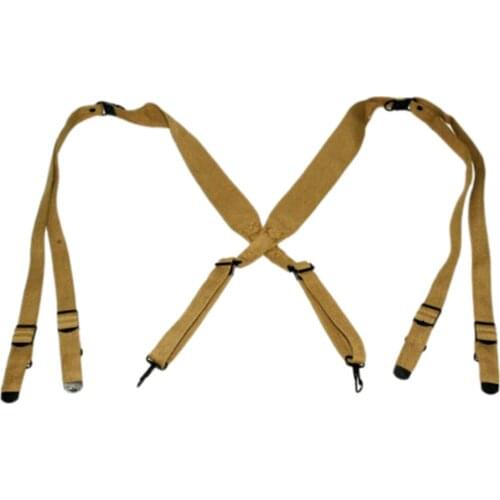 WWII WW2 US SOLDIER ARMY M1936 COMBAT FIELD SUSPENDER BACKPACK CANVAS STRAP
