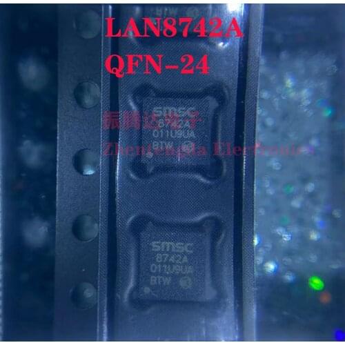 LAN8742A-CZ-TR LAN LAN8742 LAN8742A LAN8742A-CZ 8742 8742A 8742A-CZ 8742A-CZ-TR QFN-24 IC
