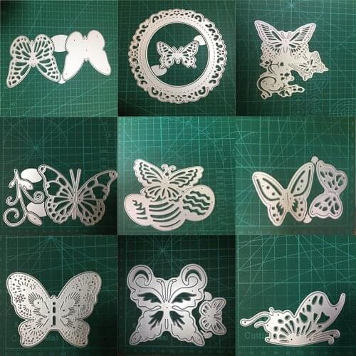 Butterfly Metal Cutting Dies Mould Scrapbook Dies for Greet Card Making Cut Paper Craft 2021 New