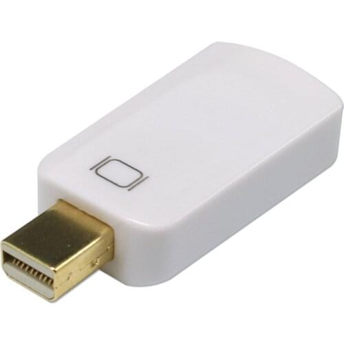 New Arrival White Mini DisplayPort to HDMI Adapter for PC Macbook HDTV Projector DP Video Card Monitor