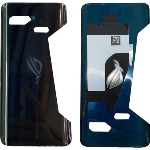 6.0" Original Rog1 Back Cover For Asus ROG Phone 1 ZS600KL Z01QD Back Battery Cover Housing Lens Case Accessory
