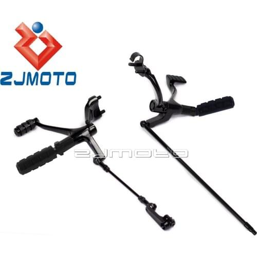 Forward Controls Kit Pegs Levers Linkages For Harley Sportster Iron 883 XL1200 Custom Forty Eight Seventy Two SuperLow 2014-2018