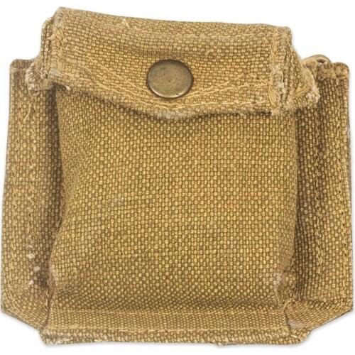 WW2 UK British Army P37 Debris bag square Compass bag outdoor bag Pouch Pocket-High-Quality Replica