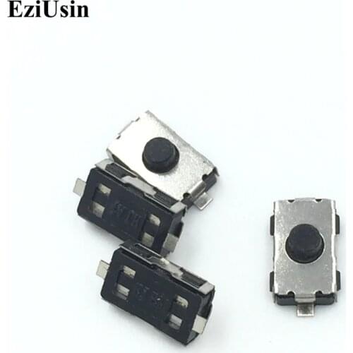 EziUsin 3*6*2.5 NC Tact Micro Switch Normally Closed SMD Touch Silica Gel Button Keys Interrupteur 4*6