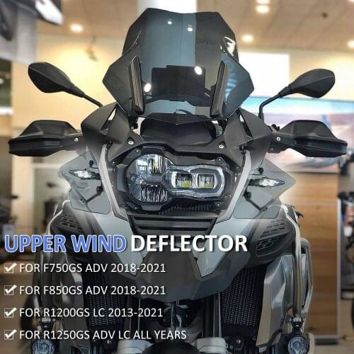 FOR BMW R1200GS R1250GS LC F750GS F850GS Adventure Motorcycle Upper Turn Signal Wind Deflector Side Fairing Windshield Handguard
