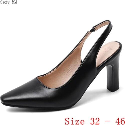 High Heels Women Pumps High Heel Shoes Stiletto Woman Wedding Shoes Small Plus Size 32 33 -40 41 42 43 44 45 46