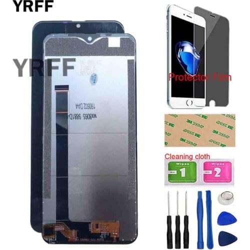 LCD Display For Ulefone Note 7 Touch Screen Film Assembly Repair For Ulefone S11 Phone 6.1" LCD Display Tools Protector Film