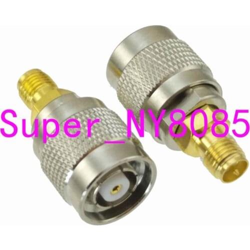 10pcs Conversion Adapter RP*TNC male Jack to RP*SMA female Plug connector for Antenna