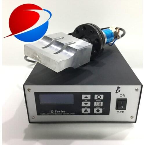 1500W 20K Plastic Fusion Welding Bonding PP Sheet Welder Nylon Fabric Filter Bag Ultrasonic Welding Machine