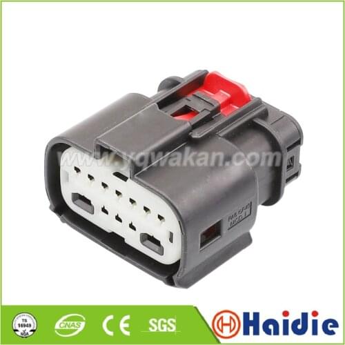 2sets 12pin auto wiring harness plug cable electric plug connector 160111-6001