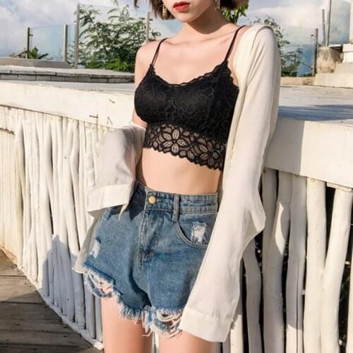 2020 Elastic Joint Bralette Sexy Lingerie Bra Top Clothes Making Wirefree Intimate Female Free Size Bra Red Black White