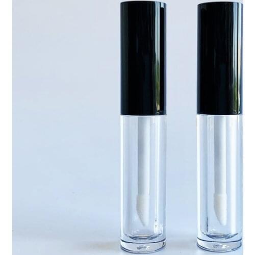 30pcs 50pcs 3ml Lip Gloss Tubes with Wand Rubber Stopper, Refillable Lip Gloss Containers, Empty Lip Gloss Dispenser Bottles