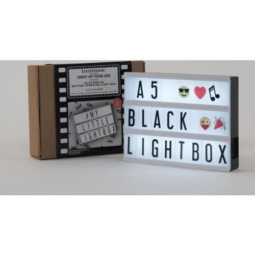 A5 Illuminated Letter Decorative Led Billboard Lightbox