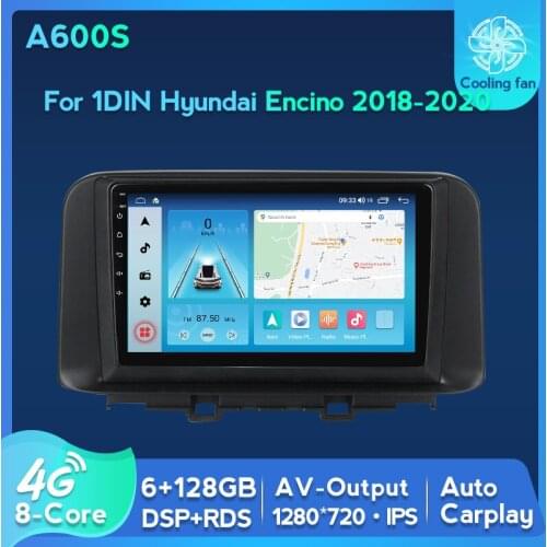 6G+128G DPS RDS Android 11 For Hyundai Encino 2018-2020 Car Radio Auto Multimedia DVD Player GPS Navigation Auto carplay