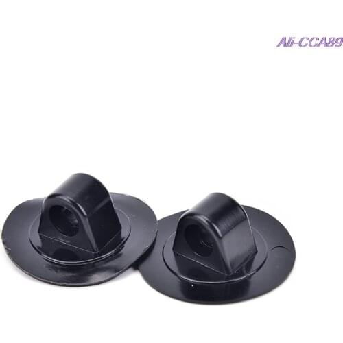 Black 2Pcs Kayak Engine Mount Boat Motor Stand Holder Kit Inflatable Boat Accessories