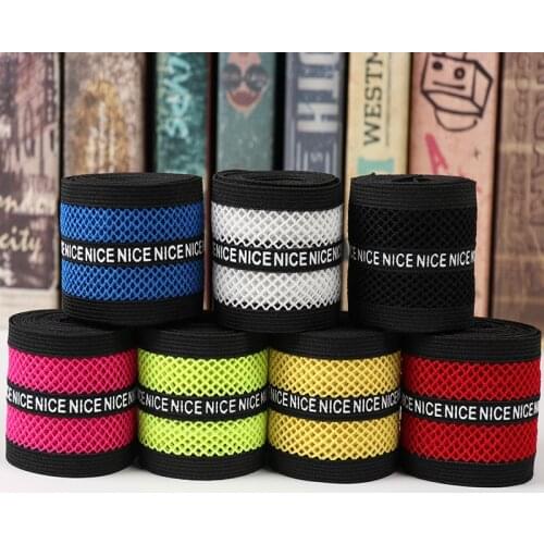 Elastic Bands 40mm Hollow Breathable Edge Waistband Rubber Hair Elastic Band Nylon Webbing DIY Dress Bra Sewing Accessories 1M