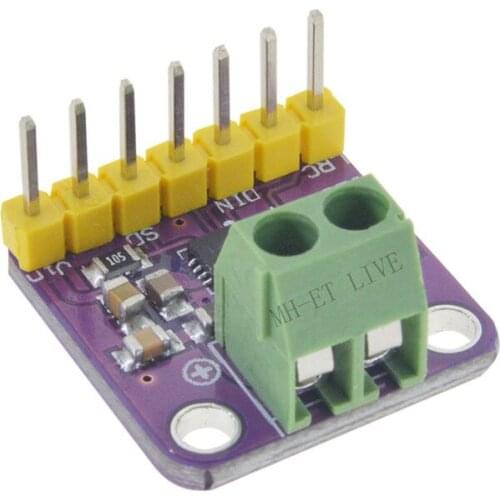 Quality Max98357 I2S 3W Class D Amplifier Breakout Interface Dac Decoder Module Filterless Audio Board For Raspberry Pi Esp32