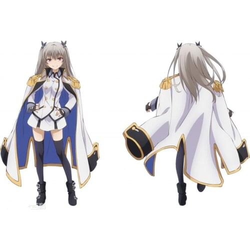Anime Qualidea Code Women Cosplay Costumes Maihime Tenkawa Cosplay Full Uniform Set Halloween Wear(Cloak + Skirt + Jacket) 89