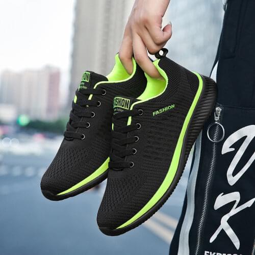 Womens Mens Casual Sneakers Lightweight Soft Knitted Simple Breathable Sport Shoes Versatile Wear-Resistant Lace-Up Jogging