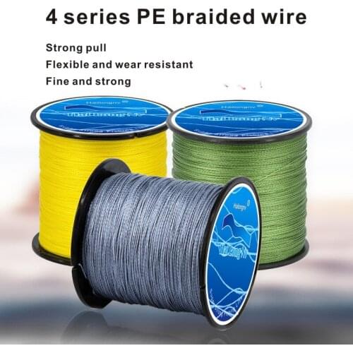2020 GLS brand 4 series 300 meters multi-color 3.6-3.6LB main line strand PE line strong pull sea fishing line fishing line