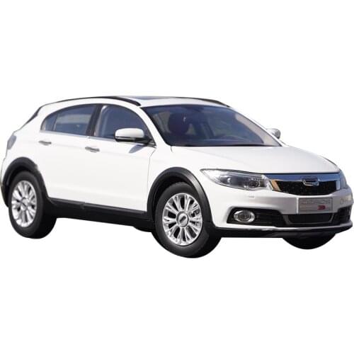 1/18 Metal alloy die-casting simulation car model Chery Qoros 3 Adult collection Childrens gifts Family display
