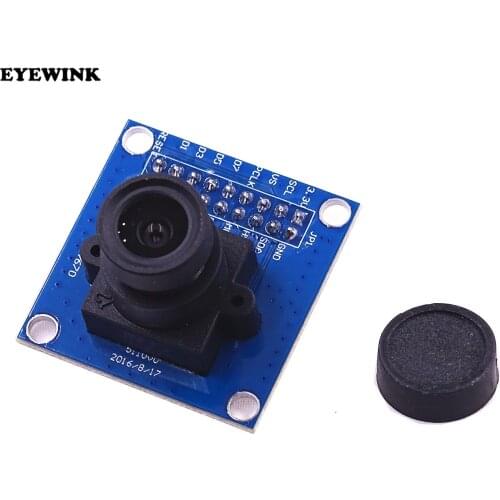 50pcs OV7670 camera module Supports VGA CIF auto exposure control display active size 640X480