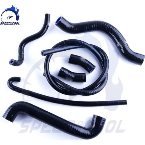 Motorcycle Silicone Radiator Coolant Hose Tube Pipe Kit For SUZUKI SV650S K1 K2 1999 2000 2001 2002
