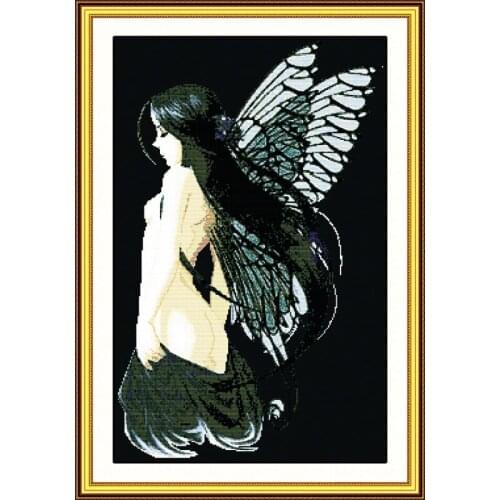 Jia Tanchun cross stitch kit people 18ct 14ct 11ct count print canvas stitches embroidery DIY handmade needlework